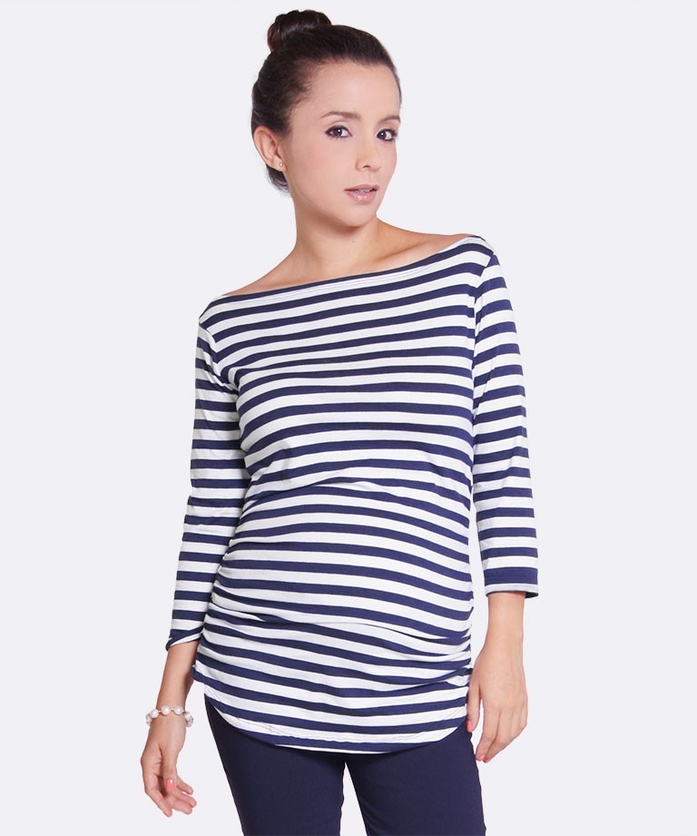 Blusa OJAL MARINERO Mamma Bella - Ecuador